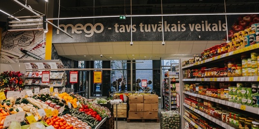 New Mego store in Daugavpils