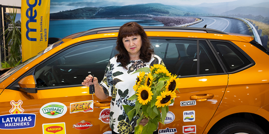 Победитель 14ой лотереи MEGO: «Купила мороженое и получила новую машину!»
