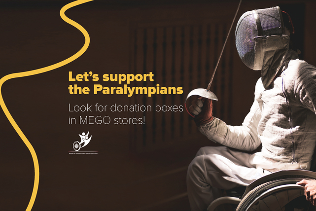 Let's support the Paralympians