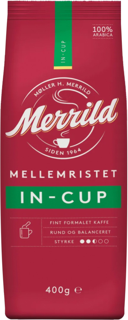 Молотый кофе Merrild In-Cup 400г