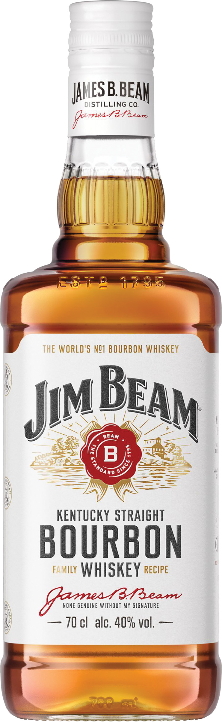 Viskijs Jim Beam 40% 700ml